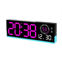 LED Wall Timepiece Minimalist Digital Wall Timepiece Slim