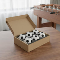 6 Pieces Foosball Ball High-Visibility Table Soccer Ball Compact Toy for Hobbyists