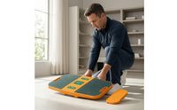 Textured Golf Swing Training Board Stable Golf Swing Training Aid Balanced Weight Transfer Board Long-Lasting for Golfers