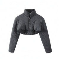 Shoulder Warmer Breathable Cropped Upper Upper Garment Long Sleeves Cold Weather Clothing