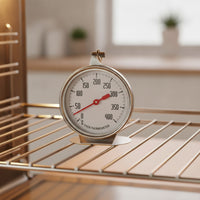 Analog Thermometer with Metal Housing Accurate for Bakers