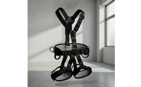 Padded Full-Body Safety Harness Adjustable Full Body Harness Comfortable Heavy-Duty for Construction Workers