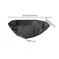 Drawstring Closure Oxford Cloth Drum Cover Tapered Industrial Accessory
