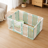 Large Animal Enclosure, Modular Composite Rabbit Enclosure, 103x70x90cm with Access, for Puppies and Small Animals