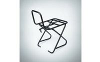 Aluminum Alloy Front Bike Rack Heavy Duty Bike Front Rack Cylindrical Sturdy for Cyclists, Commuters, Commuting