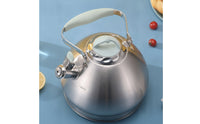 Whistling Stovetop Kettle Rust-Resistant Whistling Kettle Classic Cookware for Kitchen