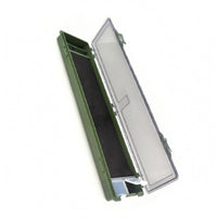 EVA Liner Leader Storage Box ABS Plastic Carp Tackle Organizer Transparent Lid Fishing Hook Storage Box Snap Closure