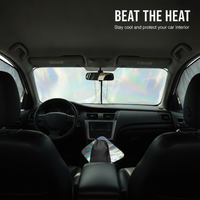 Car Windshield Sun Shade Umbrella for UV Protection and Heat Insulation