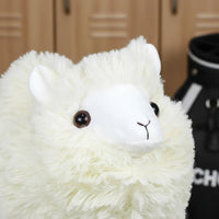 Shielding Cartoon Sheep Wood Cover Soft Sheep Headcover Cute Fluffy Creature Headcover Gift Choice