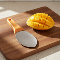 Stainless Steel Mango Cut Mango Ladle Slicer Ergonomic Handle Fruit Tool for Kitchen