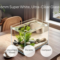 Ultra Clear Glass Aquarium, Rectangular and Cube Tank
