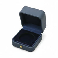 Commemorative Medallion Holder Soft Velvet Lining PU Leather Medallion Case Shielded PU Leather Medal Box for Numismatists, Hobbyists, Gifting