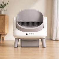 Smart Open-Top Automatic Litter Box Electric Self-Cleaning Cat Litter Box for Cats, Indoor, Home