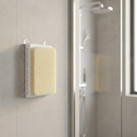 Soft Bristle Shower Back Brush Detachable Bath Back Brush Rectangular Body Exfoliator Exfoliating for Adults, Elderly, Bathroom