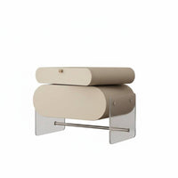 Contemporary Minimalist design & aesthetic vertical surface-attachedMounted Nightstand Space-Saving vertical surface-attachedsuspended Bedside Shelf Minimalist artistic Household Furniture for home residents, Small areas, Study Room