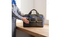 Portable Canvas Tool Bag Large Capacity Thick Canvas Repair Bag Easy Reach