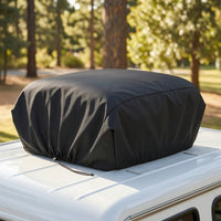 Waterproof RV Air Conditioner Cover Sunproof RV Air Conditioning Cover with Drawstring Dustproof for Outdoor Storage