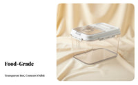 Rice Storage Container Dampness-Resistant Rice Storage Bin Lid Airtight Grain Container for Kitchen Countertop
