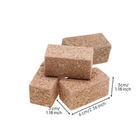 4 Pieces Mini Hay Bale Realistic Texture Mini Bale Rustic Decoration