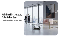 Modern Design 2-Person Booth and Table Set Space-Saving Cafe Seating Sturdy Frame Commercial Furniture for Business Owners, Restaurant Managers, Homeowners, Milk Tea Shop, Waiting Area, Small Spaces, Kitchen