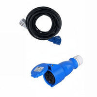 Thickened Copper Core RV Power Cord Heat Resistant Recreational Vehicle Extension Cord Watertight Molded Ends for Outdoor