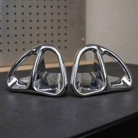 Car  Intake Vent Trim Rounded Triangular Shape Motorcycle Intake Vent Cover No Ventilation Blocking