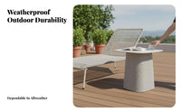 Waterresistant Rope-Woven Conversation Set sun-resistant Garden Seating sunlight-resistant-Resistant Outdoor Furnishing weatherresistant for Homeowners, lodging Businesses, Patio, Balcony, Terrace, rearyard