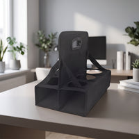 6 Cup Drink Carrier Portable Foldable Drink Carrier Foldable for Commuters, Coffee Runs