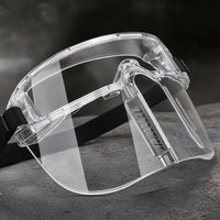 High-Impact Safety Goggles with Detachable Face Guard Surrounding Safety Goggles with Flip-up Face Guard Comfortable Soft for Workshop