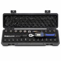 1/4-Inch Drive Digital Force Wrench Compact Force Wrench with Case High Precision Tool Backlit for DIYers, Workshop