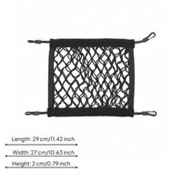 Mesh Deck Bag Elastic Paddleboard Bag with Clips Stretchable for Paddleboarders, Paddlers, Standup Paddleboarding