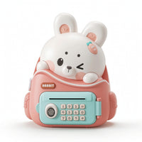 Piggy Bank with Biometric Lock Digital Electronic Piggy Bank Electronic Currency Box with Keypad Automatic Toy Educational