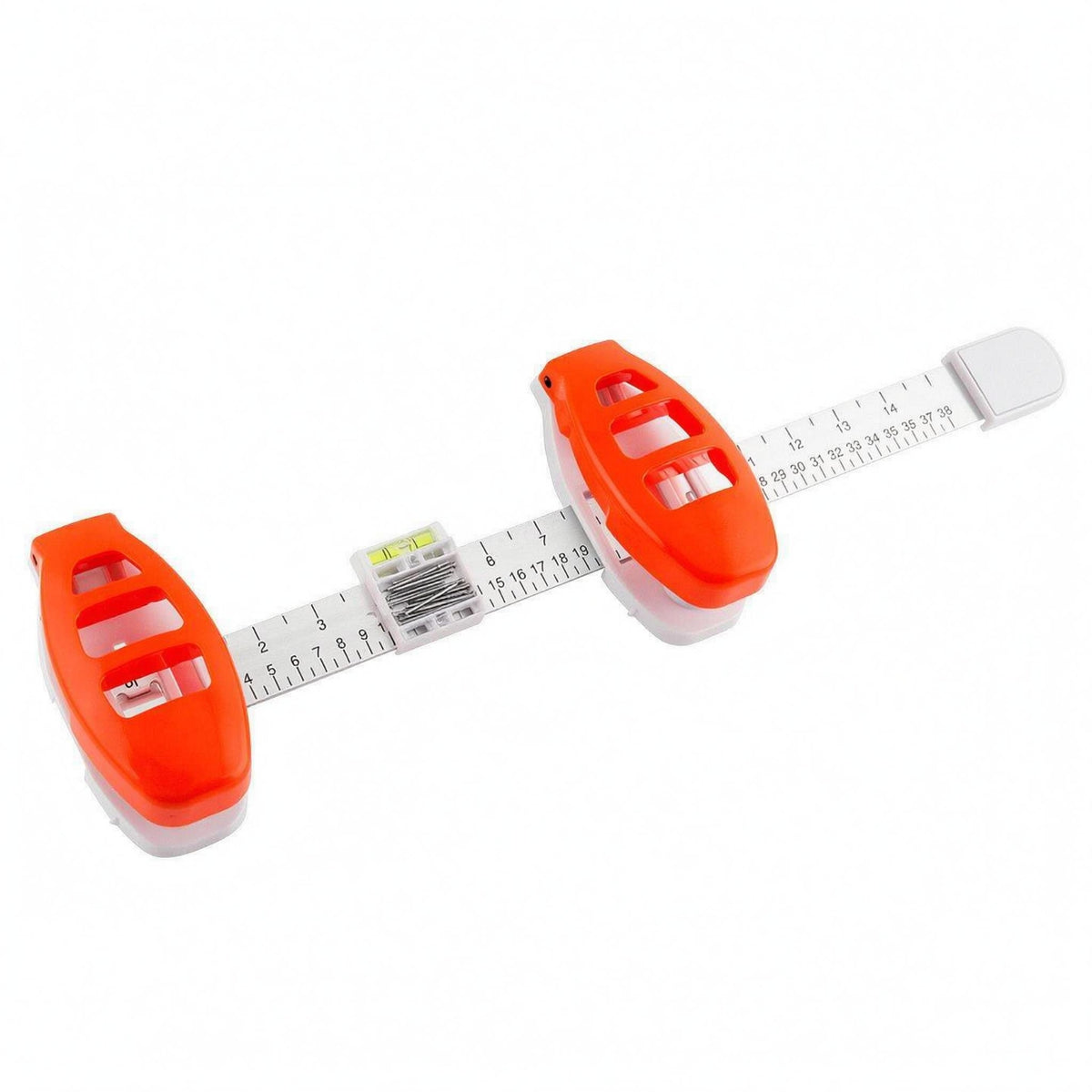 Adjustable Clamps Hanging and Positioning Ruler Printed Measurement Markings Picture Hanging Ruler Handheld Wall Art Aligner Allall-in-All-in-One-Piece