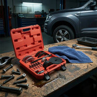 Wheel Bearing Tool Kit Heavy Duty Wheel Bearing Press Kit Portable for Home Mechanics, Garage
