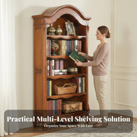 Multi-Tier Open Shelving Unit Freestanding Multi-Tier Standing Rack Sturdy hard-wearing shelving unit for Book Lovers, Students, Study Room, Library, Bedroom