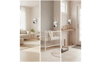 Compact Wireless Security Camera with Antennas Motion Detection Distant Monitoring for Homeowners