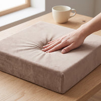Hardened Sponge/Cotton Core Seat Cushion with Dutch Velvet Cover for Sofa, Bay Window, Tatami, Office Chair