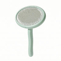Slicker Brush Curved-Handle Grooming Brush Ergonomic for Cats, Pet Owners