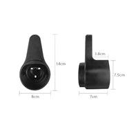 Easy to Install 7 Hole Charging Holder Space Saving Electric Vehicle Charging Holder Clutter Unobstructed for Garage, Parking Area