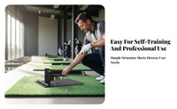 Angle Scale Golf Swing Posture Coach Rectangular Base Plate Golf Swing Plane Coach Metal