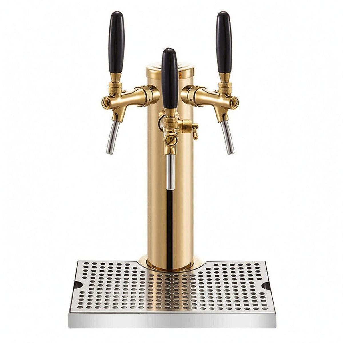 Stainless Steel beer towers  with Faucet Beverage Dispenser Column Polished Beer Column Rustproof