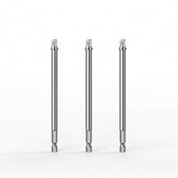 3 Pieces Hex Shank Extension Adapter Long Hardware Secured Fit for Diyers