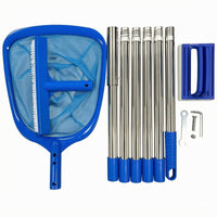 Leaf Skimmer Net Set Easy to Use Pool Brush Set Heavy Duty for Debris Removal