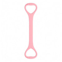 Figure-8 Stretching Strap Flexible Double-Loop Exercise Band Smooth Resistance Band with Handles