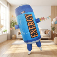 Inflatable Beverage Can Costume Hilarious Beverage Can Costume Easy to Wear Cosplay Outfit for Cosplayers, Halloween, Stage Performances