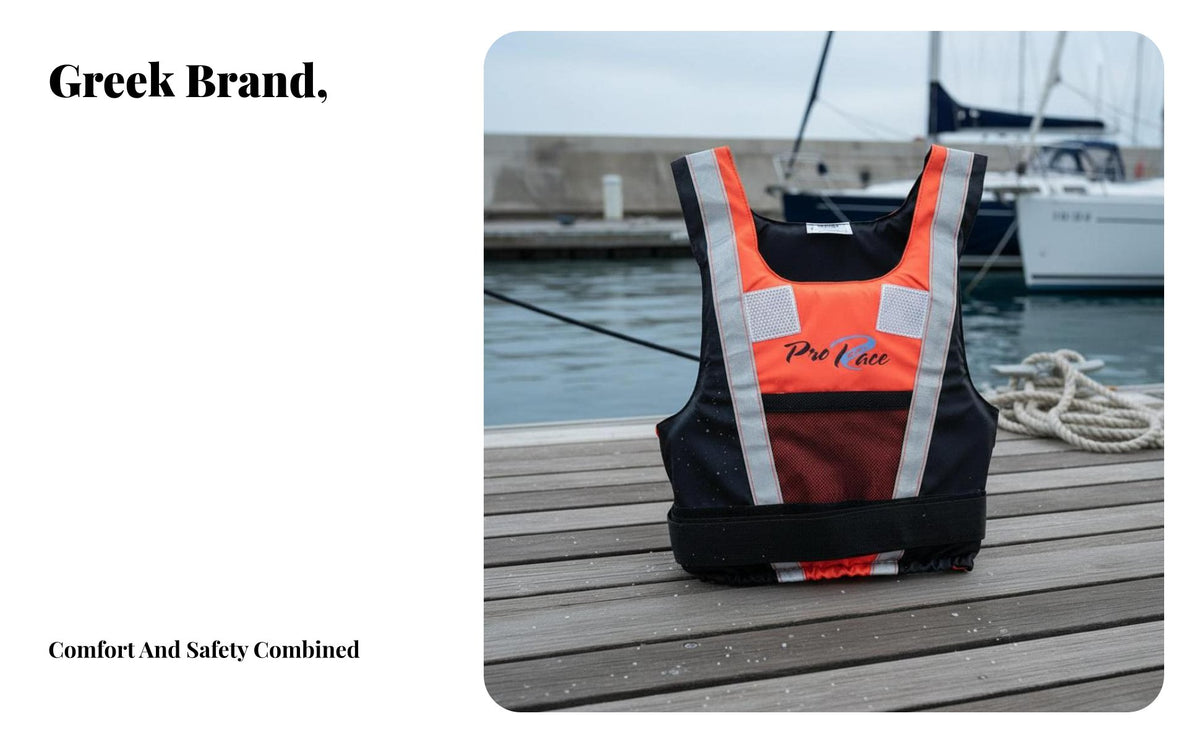 Sailing Flotation Vest Certified 12402-5 Approved Watersports Vest Kayaking Flotation Vest Adjustable Fit Grown-up Flotation