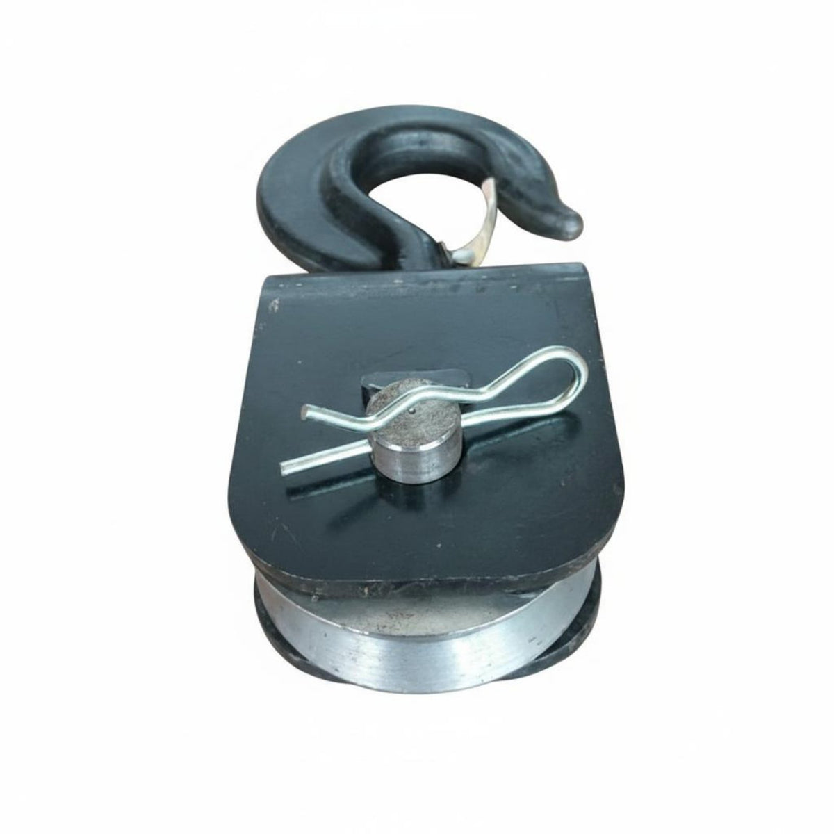 Alloy Steel Construction Wire Rope Pulley Block Wear Resistant Tow Truck Winch Pulley Greaseable Snatch Block Easy to Use for Wrecker Operators, Mechanics, Away-Road Enthusiasts, Winching, Roadside Assistance