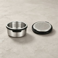 54mm Filter Basket Fine Mesh Double Espresso Filter Basket Straight for Home Baristas