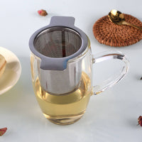 Tea Strainer with Tabs Stainless Steel Infuser Food-Grade for Home