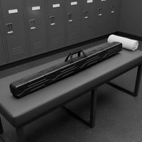 Portable Design 3-Slot Snooker Cue Case Heavy-Duty Single-Piece Cue Hard Case Shockproof Billiards Accessory Shock Absorption for Tournaments